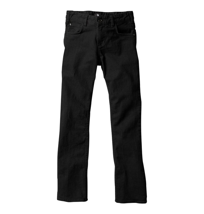 dcshoes, Boy's Straight Jeans, JET BLACK (jet) 0 Boy's Straight Jeans Black ADBDP00001 DC Shoes