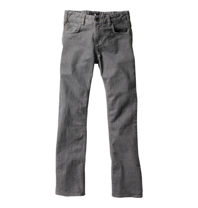 dcshoes, Boy's Straight Jeans, GREY RINSE (yrs) 0 Boy's Straight Jeans Grey ADBDP00001 DC Shoes