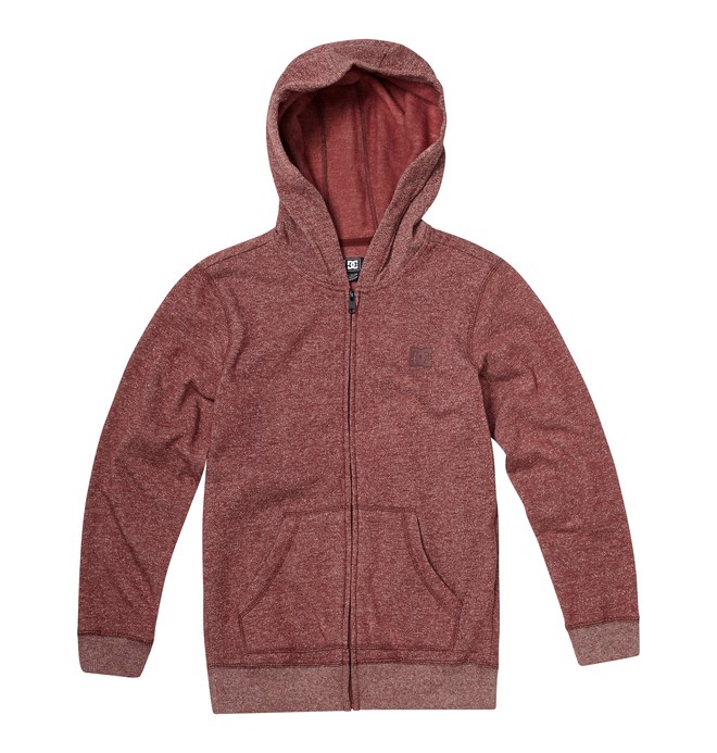 dcshoes, Boy's Rebel ZH Hoodie, MAROONED (rsd0) 0 Boy's Rebel ZH Hoodie Red ADBFT00092 DC Shoes