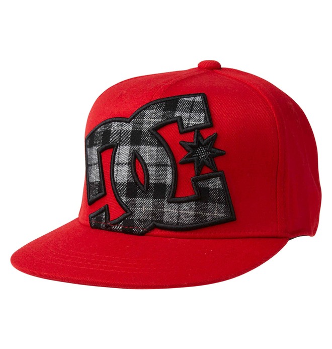 dcshoes, Boy's Ya Heard Hat, ATHLETIC RED (ath) 0 Boy's Ya Heard Hat ADBHA00005 DC Shoes