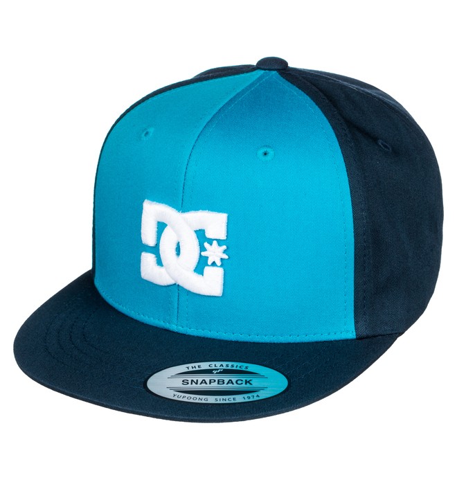 dcshoes, Kid's Snappy Snapback Hat, BLUE MOON (blp0) 0 Kid's Snappy Snapback Hat Blue ADBHA00008 DC Shoes