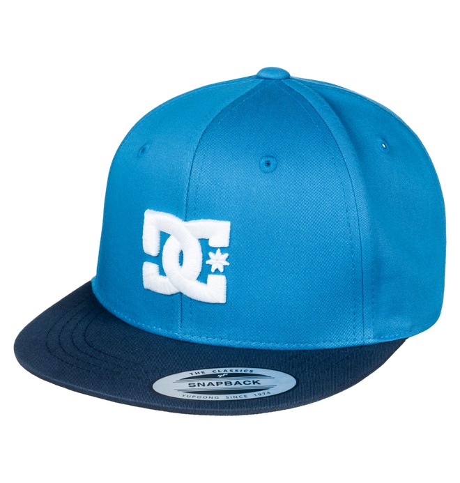 dcshoes, Snappy - Snapback Cap, CAMPUNULA (blv0) 0 Snappy - Snapback Cap Blue ADBHA00008 DC Shoes