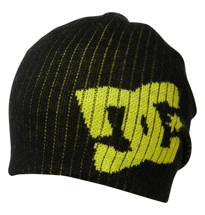 dcshoes, Boy's Iva Reversible Beanie, BLACK (blk) 0 Boy's Iva Reversible Beanie ADBHA00023 DC Shoes
