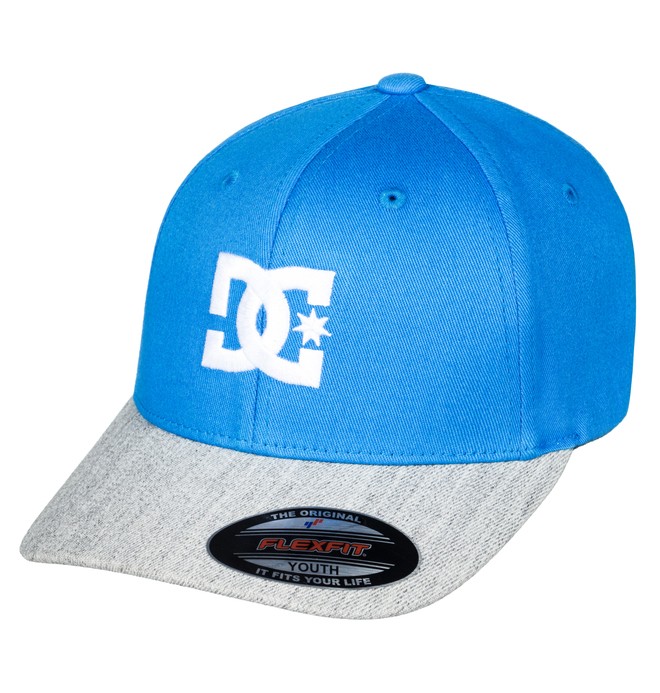 dcshoes, Cap Star 2 - Flexfit Cap, CAMPUNULA (blv0) 0 Cap Star 2 - Flexfit Cap Blue ADBHA03026 DC Shoes