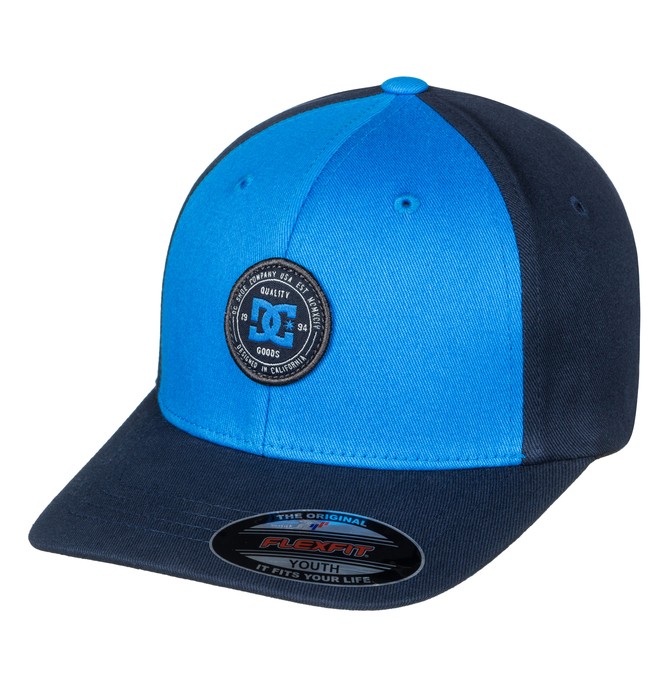 dcshoes, Curve Breaker - Flexfit Cap, CAMPUNULA (blv0) 0 Curve Breaker - Flexfit Cap Blue ADBHA03062 DC Shoes