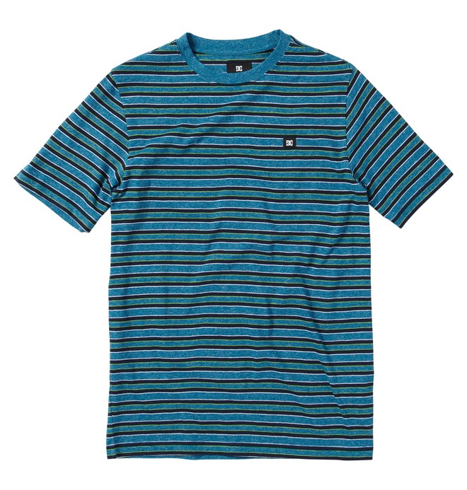 dcshoes, Boy's Killjoy Short Sleve Shirt, MARINE BLUE STRIPE (bqv3) 0 Boy's Killjoy Short Sleve Shirt Blue ADBKT00053 DC Shoes