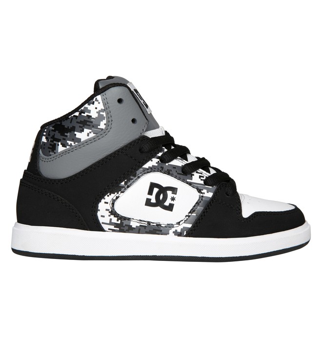 dcshoes, Kid's Union High SE ER Shoes, CAMO WHITE (cmw) 0 Kid's Union High SE ER Shoes White ADBS100006 DC Shoes
