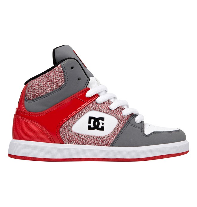 dcshoes, Kid's Union High SE ER Shoes, WHITE/GREY/RED (wyr) 0 Kid's Union High SE ER Shoes White ADBS100006 DC Shoes