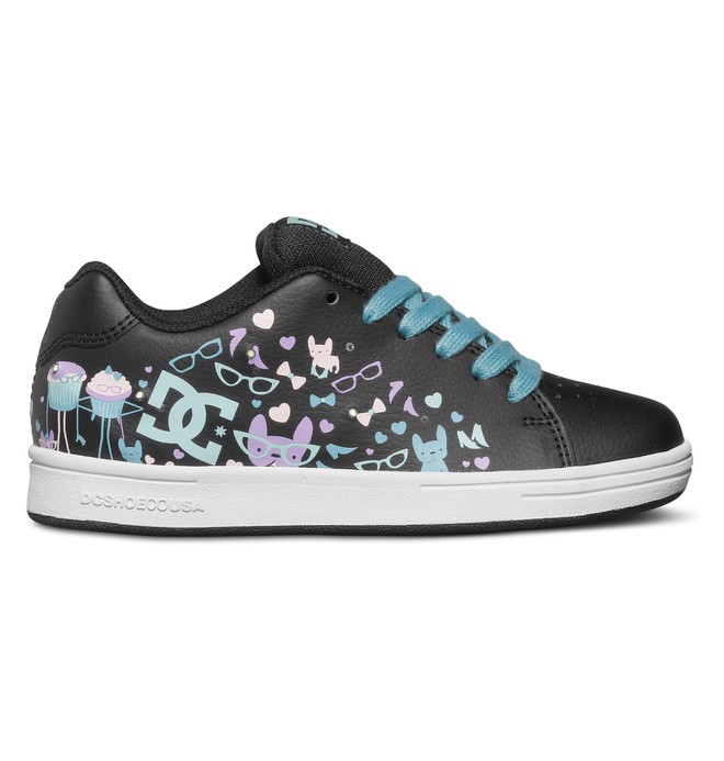 dcshoes, Kid's 4-7 Phos Shoes, BLACK PRINT (bpt) 0 Kid's 4-7 Phos Shoes ADBS100028 DC Shoes