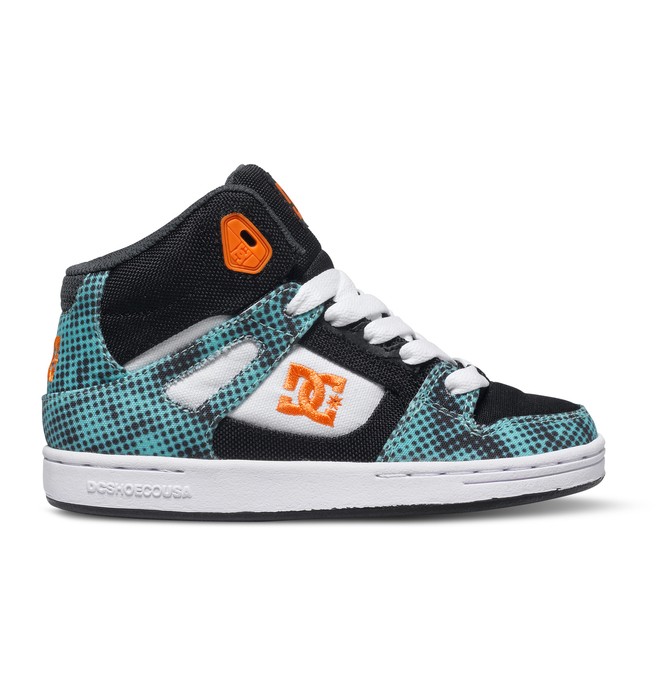dcshoes, Rebound TX SE - Zapatillas de corte alto, BLACK/WHITE/BLUE (xkwb) 0 Rebound TX SE - Zapatillas de corte alto Multicolor ADBS100068 DC Shoes