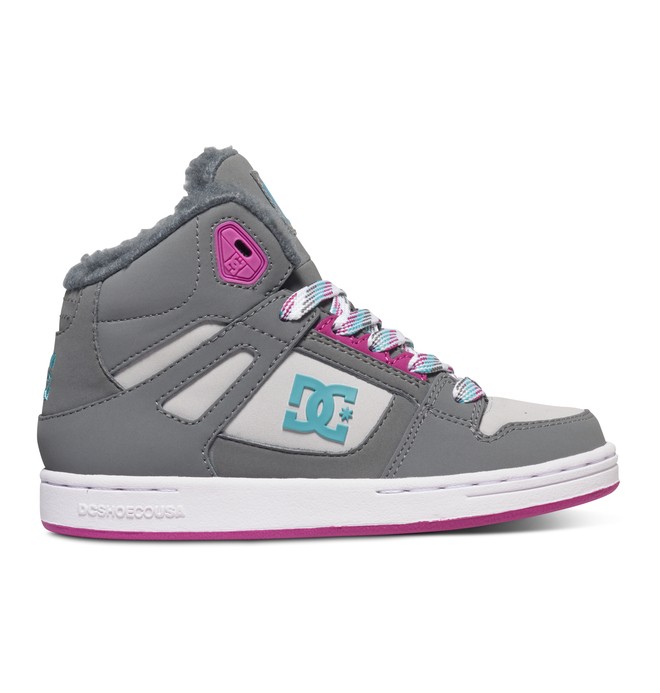 dcshoes, ReboundWNT - Scarpe alte Winterized, GREY/BLUE/BLUE (xsbb) 0 ReboundWNT - Scarpe alte Winterized ADBS100075 DC Shoes