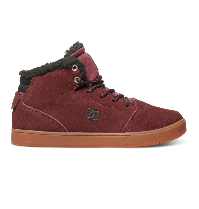 dcshoes, Crisis WNT - High-Top Shoes, BURGUNDY (bur) 0 Crisis WNT - High-Top Shoes Red ADBS100115 DC Shoes