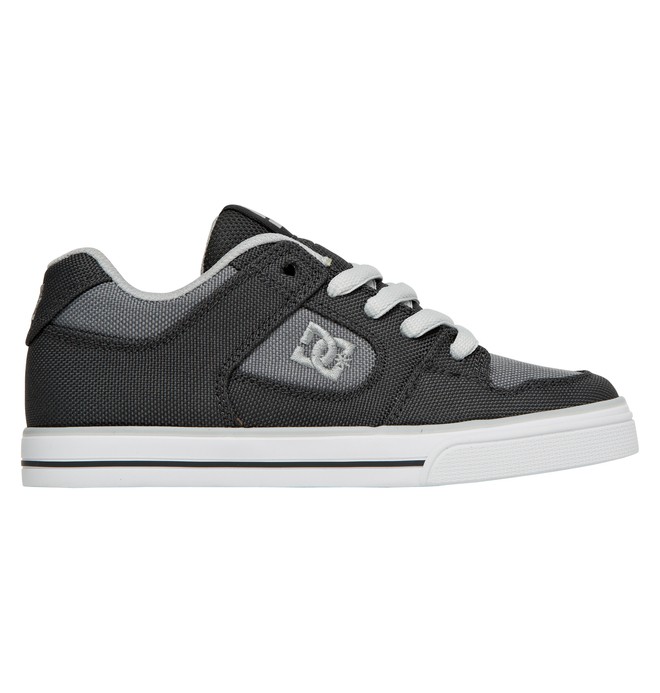 dcshoes, Boy's Pure TX Shoes, GREY/YELLOW (gy1) 0 Boy's Pure TX Shoes Grey ADBS300007 DC Shoes
