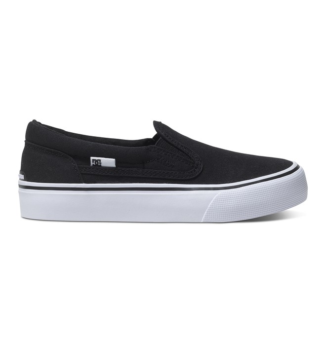 dcshoes, Trase SE - Slip-On Shoes, BLACK/WHITE (bkw) 0 Trase SE - Slip-On Shoes ADBS300133 DC Shoes
