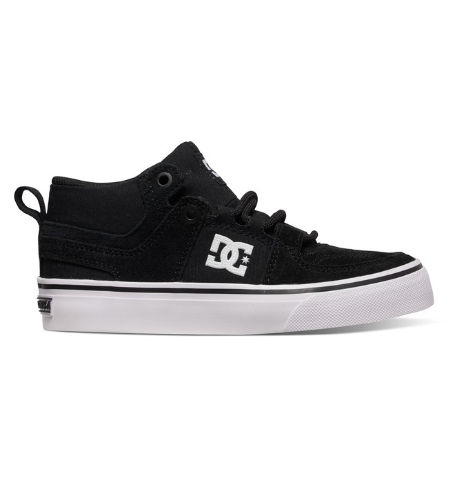 dcshoes, Lynx Vulc Mid - Mid-Top Shoes, BLACK/WHITE (bkw) 0 Lynx Vulc Mid - Mid-Top Shoes Black ADBS300173 DC Shoes