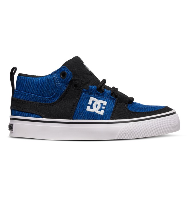 dcshoes, Lynx Vulc TX SE - Mid-Top Shoes, BLACK/BLUE/WHITE (xkbw) 0 Lynx Vulc TX SE - Mid-Top Shoes ADBS300186 DC Shoes