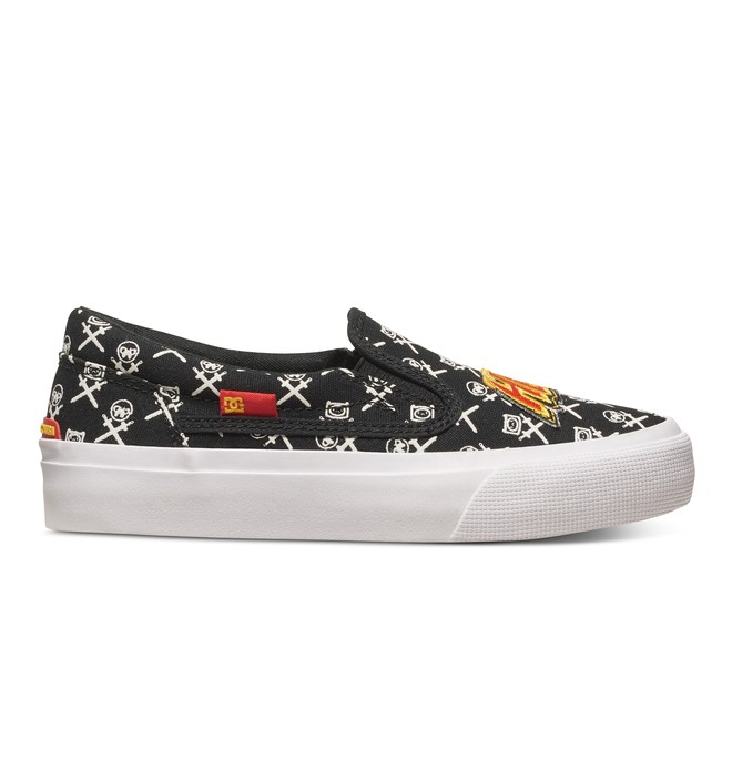 dcshoes, Trase B - Shoes, BLACK/WHITE/RED (xkwr) 0 Trase B - Shoes Multicolor ADBS300196 DC Shoes
