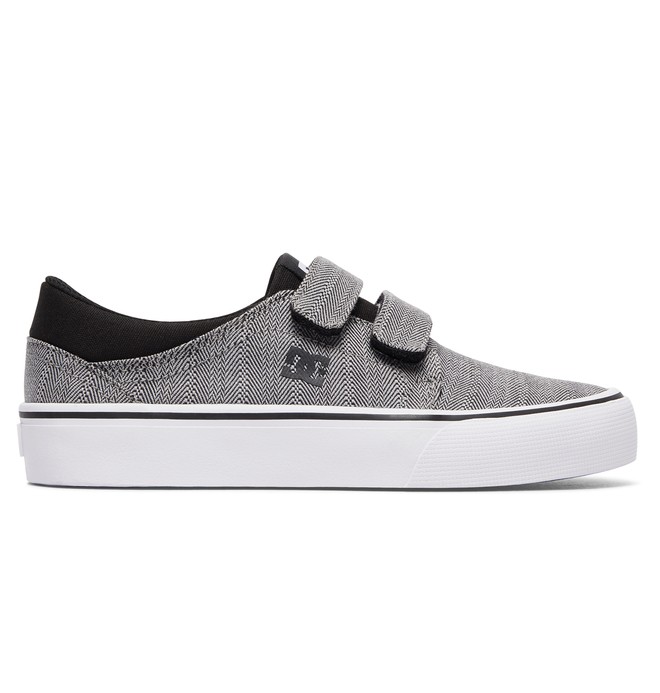 dcshoes, Boy's Trase V TX SE Shoes, GREY/BLACK/WHITE (xskw) 0 Boy's Trase V TX SE Shoes Grey ADBS300254 DC Shoes