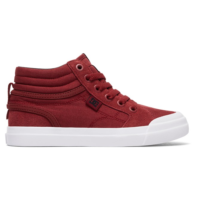 dcshoes, Evan Hi - High-Top Shoes, DEEP RED (drd) 0 Evan Hi - High-Top Shoes Red ADBS300255 DC Shoes
