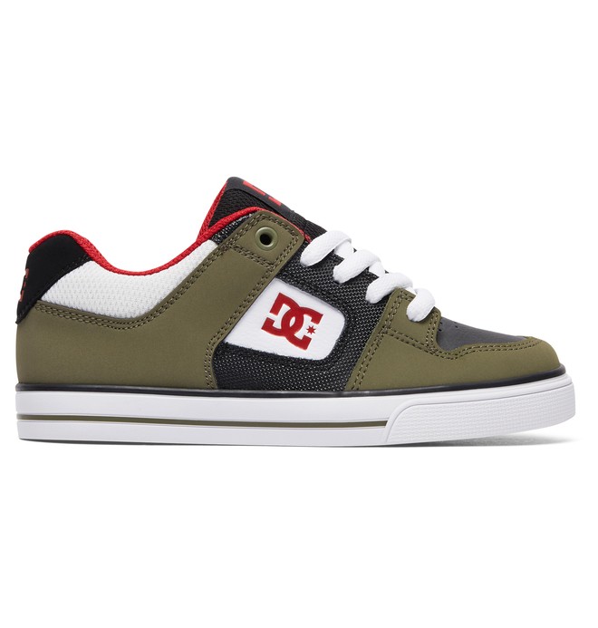 dcshoes, Pure - Scarpe, OLIVE/BLACK (ob2) 0 Pure - Scarpe Green ADBS300267 DC Shoes