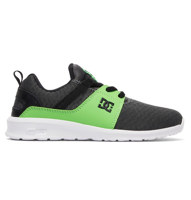 green and white dc shoes