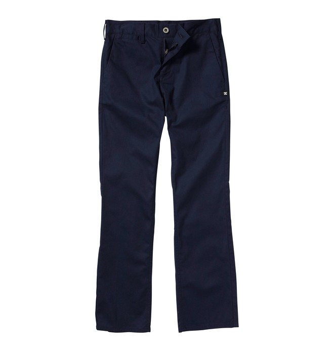 dcshoes, Boy's 8-16 DC Worker Pants, DC NAVY (dn1) 0 Boy's 8-16 DC Worker Pants Blue ADBWP00000 DC Shoes