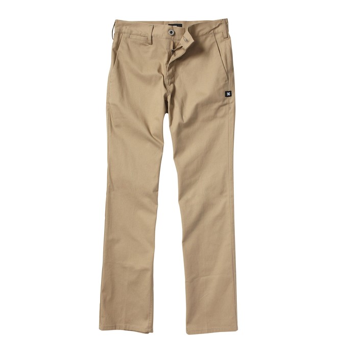 dcshoes, Boy's 8-16 DC Worker Pants, KHAKI (kha) 0 Boy's 8-16 DC Worker Pants Beige ADBWP00000 DC Shoes