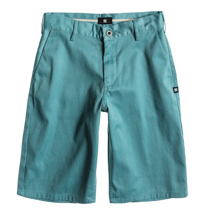 dcshoes, Boy's DC Worker Shorts, HTR BL SHAKE (bksh) 0 Boy's DC Worker Shorts Blue ADBWS00004 DC Shoes