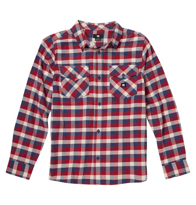 dcshoes, Boy's Long Sleve Flannel Shirt, DC NAVY PLAID (btl1) 0 Boy's Long Sleve Flannel Shirt ADBWT00011 DC Shoes
