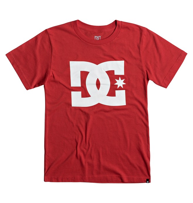 dcshoes, Kids DC Stars Tee, RIO RED (rrk0) 0 Kids DC Stars Tee Red ADBZT03042 DC Shoes