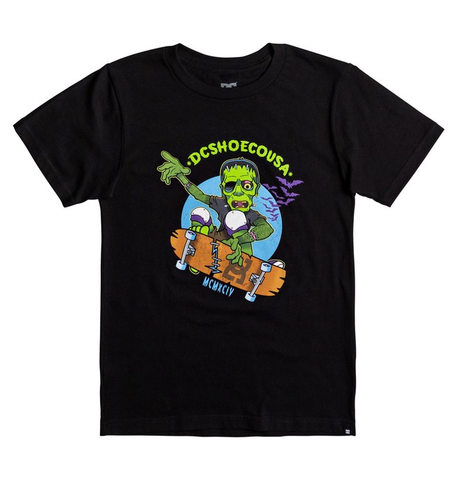dcshoes, Kids Frankly Tee, BLACK (blk) 0 Kids Frankly Tee Black ADBZT03049 DC Shoes