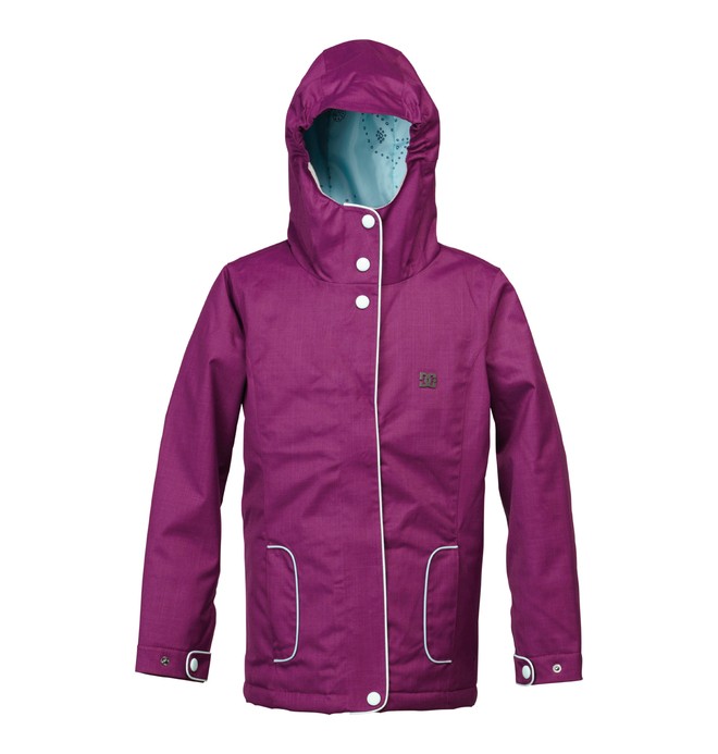 dcshoes, Girl's Data Snowboard Jacket, GLOXINIA (prf0) 0 Girl's Data Snowboard Jacket Purple ADGTJ00001 DC Shoes