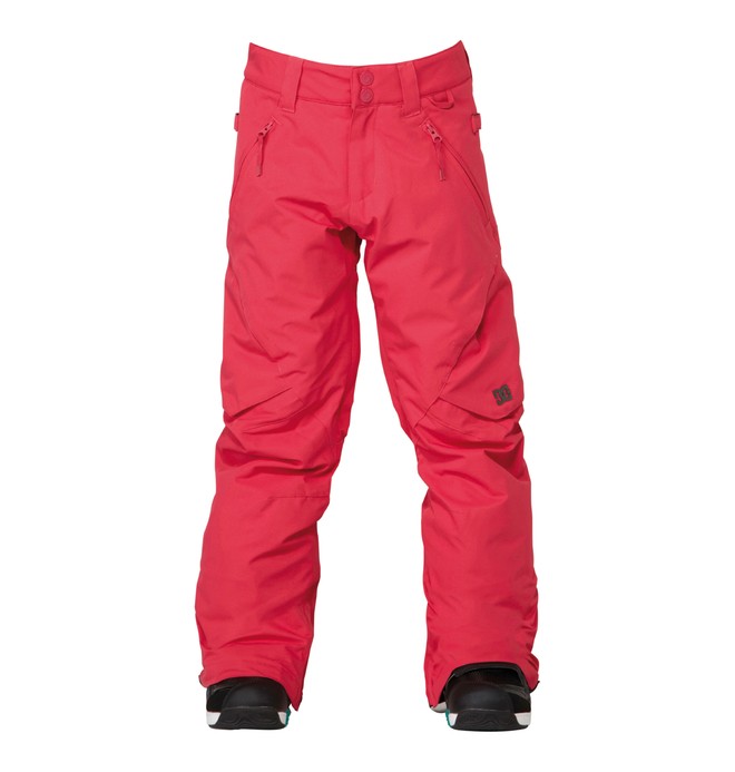 dcshoes, Girl's Ace Snowboard Pant, BRIGHT ROSE (mpb0) 0 Girl's Ace Snowboard Pant Pink ADGTP00001 DC Shoes