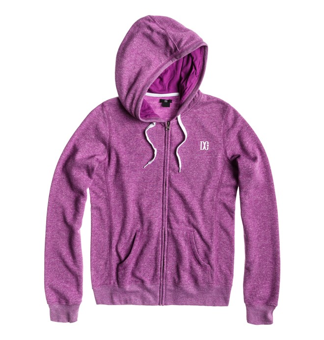 dcshoes, Women's Rebel Star ZH Hoodie, HOLLYHOCK REBEL (ppn0) 0 Women's Rebel Star ZH Hoodie Purple ADJFT00043 DC Shoes