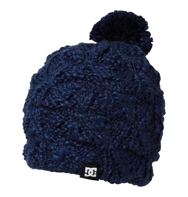 dcshoes, Women's Tayce Beanie, DRESS BLUE (btk0) 0 Women's Tayce Beanie ADJHA00011 DC Shoes