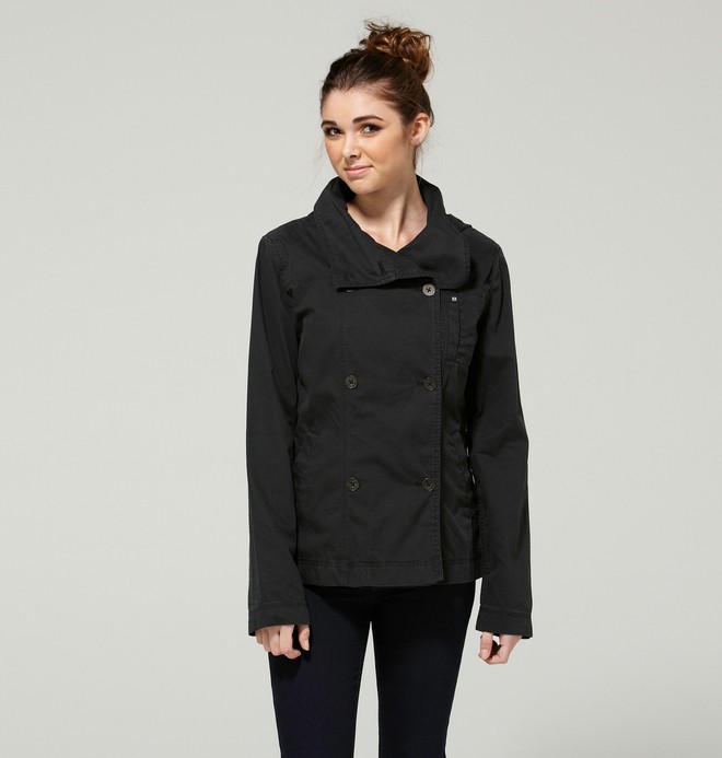 dcshoes, Women's Double Take Jacket, BLACK (kvd0) 0 Women's Double Take Jacket ADJJK00006 DC Shoes