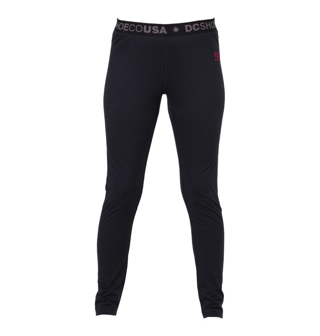 dcshoes, Women's Cozy Base Layer Pant, BLACK (blk) 0 Women's Cozy Base Layer Pant ADJLW00002 DC Shoes