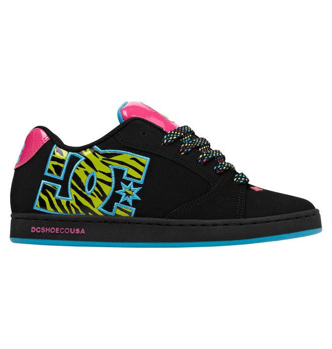 dcshoes, Women's Raif SE Shoes, BLACK/SOFT LIME PRINT (0lp) 0 Women's Raif SE Shoes Black ADJS100012 DC Shoes