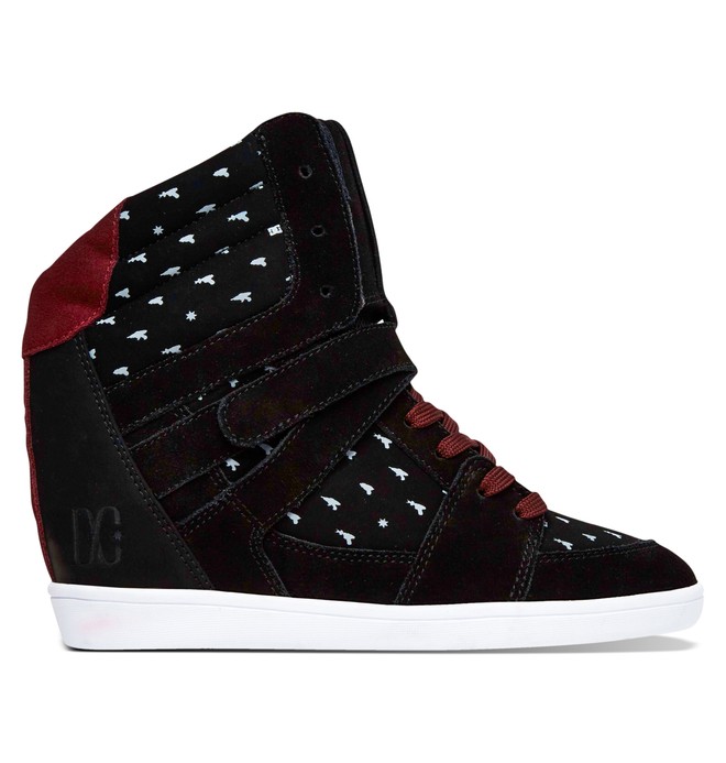 dcshoes, Women's Mirage Mid SE Shoes, BLACK (bl0) 0 Women's Mirage Mid SE Shoes Black ADJS100047 DC Shoes