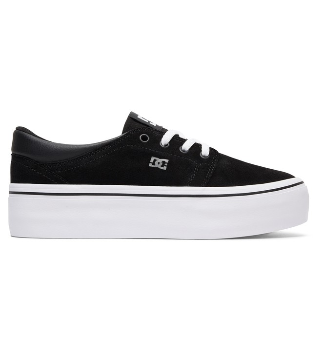 dcshoes, Trase Platform SE - Shoes, BLACK/WHITE (bkw) 0 Trase Platform SE - Shoes Black ADJS300187 DC Shoes