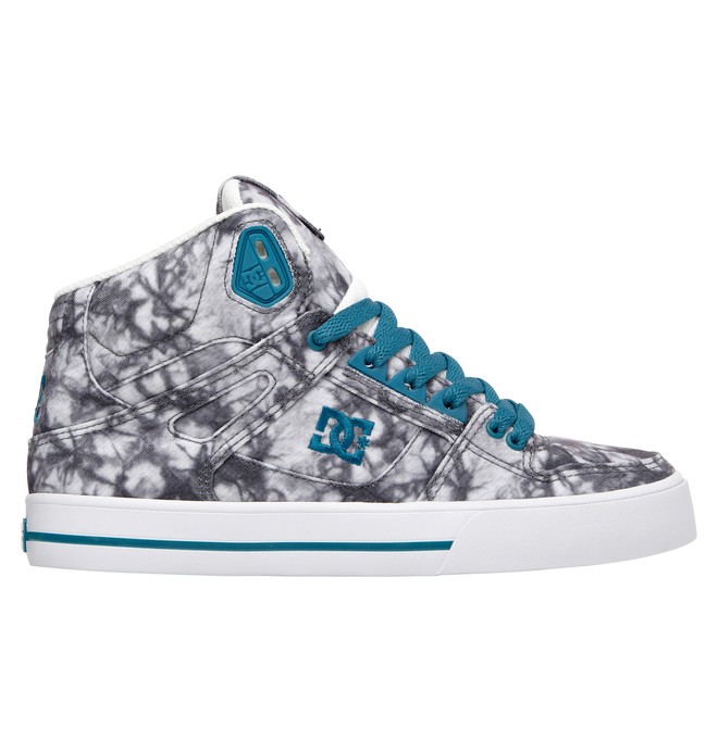 dcshoes, Women's Spartan High WC TX SE Shoes, WILD DOVE/OCEAN (27o) 0 Women's Spartan High WC TX SE Shoes ADJS400007 DC Shoes