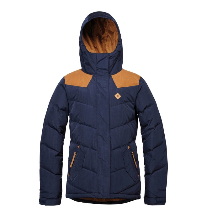 dcshoes, Women's Liberty Snowboard Jacket, DRESS BLUE (btk0) 0 Women's Liberty Snowboard Jacket Blue ADJTJ00001 DC Shoes