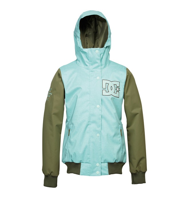 dcshoes, Women's Squad Snowboard Jacket, MARINE BLUE (bha0) 0 Women's Squad Snowboard Jacket Blue ADJTJ00003 DC Shoes