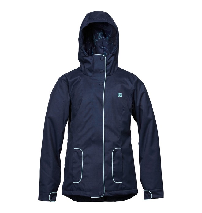 dcshoes, Women's Data Snowboard Jacket, DRESS BLUE (btk0) 0 Women's Data Snowboard Jacket Blue ADJTJ00005 DC Shoes