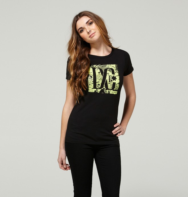 dcshoes, Women's All Ages Tee, BLACK (kvd0) 0 Women's All Ages Tee ADJZT00041 DC Shoes