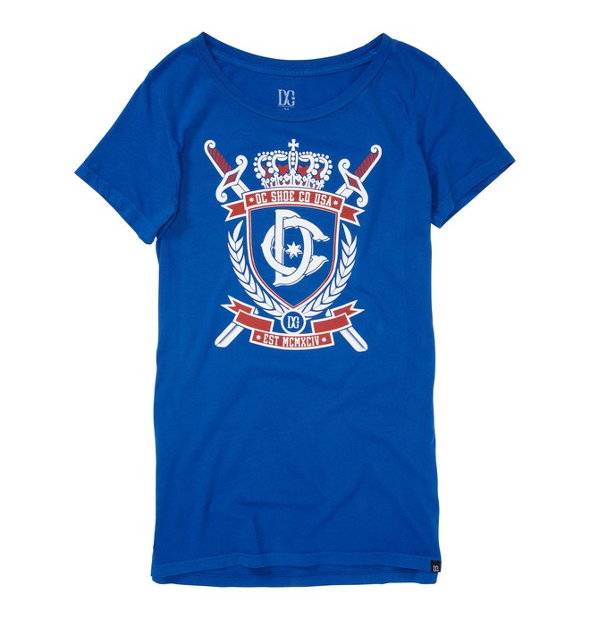 dcshoes, Women's Referendum Tee, NAUTICAL BLUE (bqr0) 0 Women's Referendum Tee ADJZT00046 DC Shoes