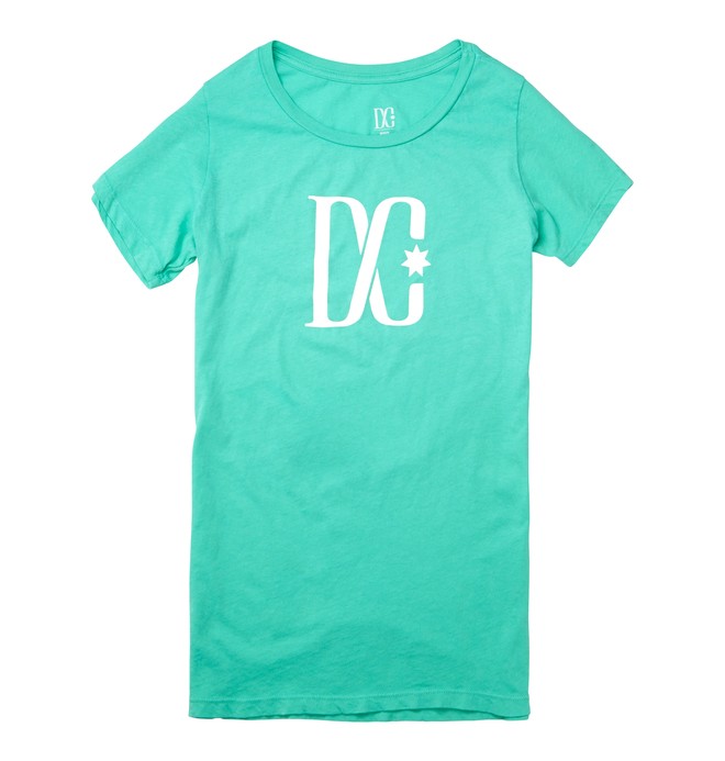 dcshoes, TStar SS C Tee, ATLANTIS (gmh0) 0 TStar SS C Tee Green ADJZT00063 DC Shoes