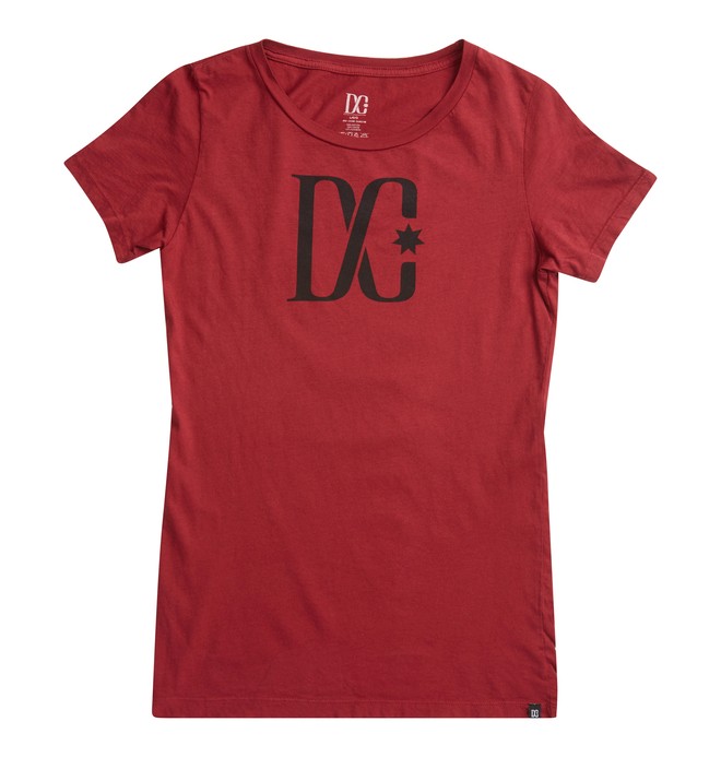 dcshoes, TStar SS C Tee, RUBY WINE (rrg0) 0 TStar SS C Tee Red ADJZT00063 DC Shoes