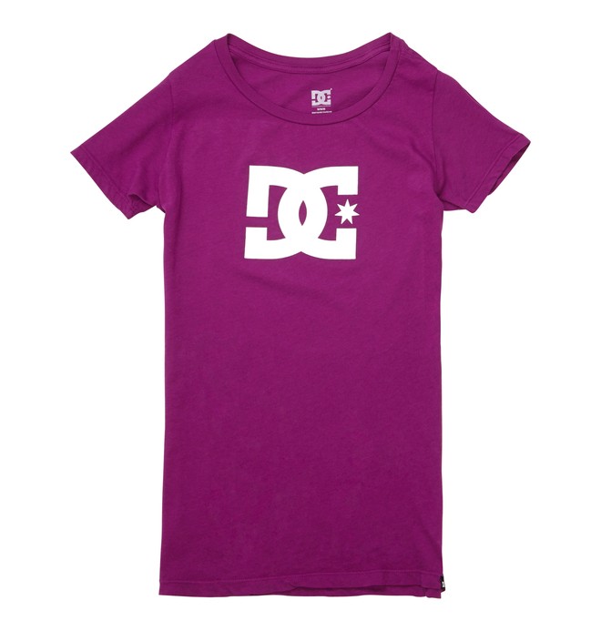 dcshoes, TStar E SS Tee, HOLLYHOCK (ppn0) 0 TStar E SS Tee Purple ADJZT00065 DC Shoes