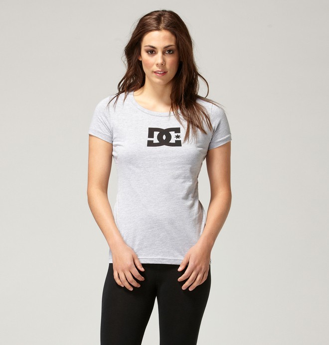dcshoes, TStar E SS Tee, HEATHER GREY (htr) 0 TStar E SS Tee Grey ADJZT00065 DC Shoes